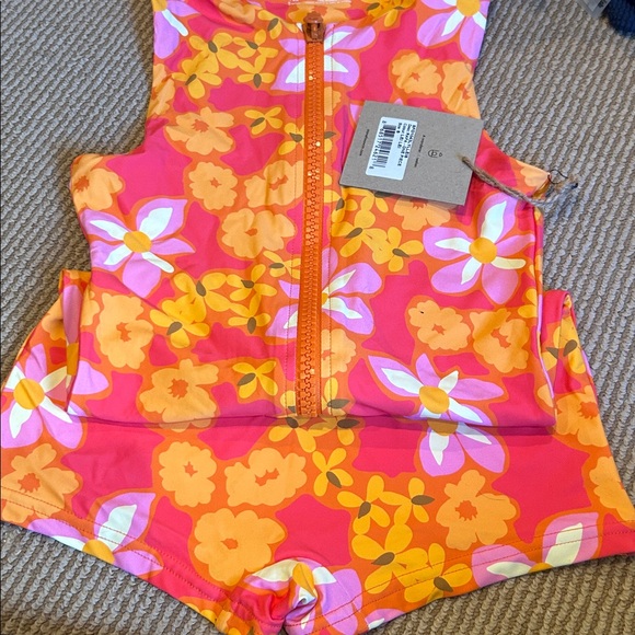 NWT FP x Stone Fox Swim rafa one piece surf in lei lei print Floral size small - Picture 14 of 14